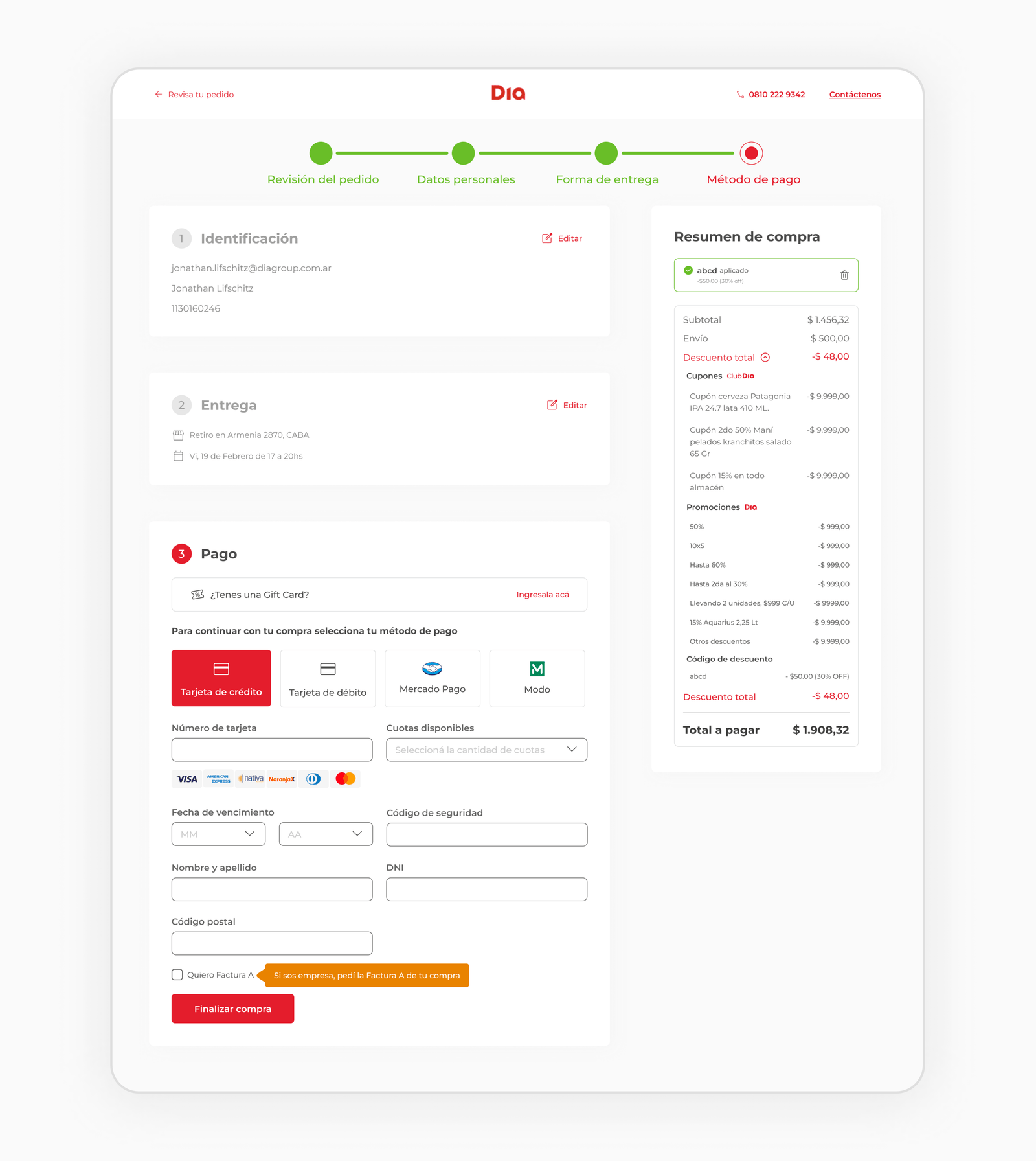 Un checkout más simple para un supermercado líder, imagen 14