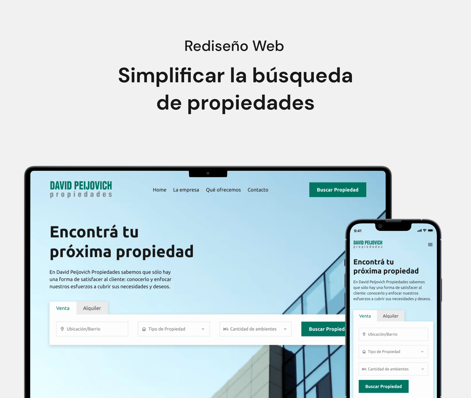 Simplificar la búsqueda de propiedades, imagen 1