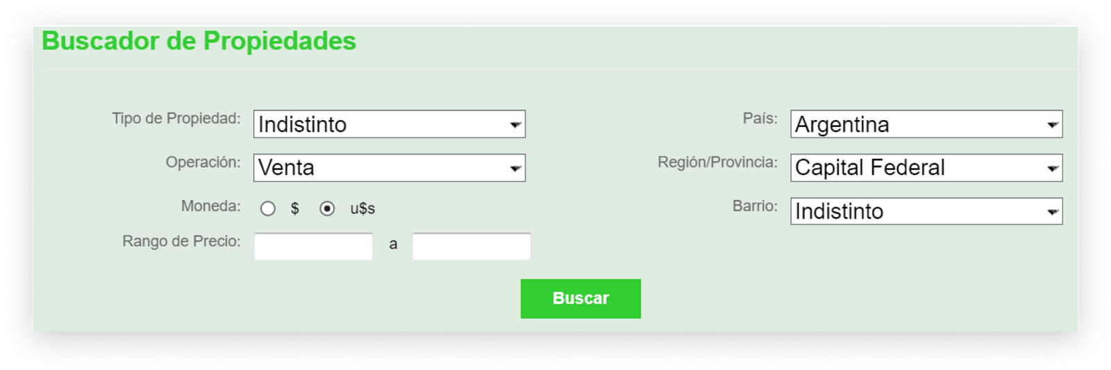 Simplificar la búsqueda de propiedades, imagen 5